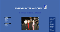 Desktop Screenshot of foreigninternational.com